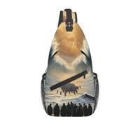 Moses Parted The Red Sea - Bolso bandolera de viaje para hombre, mochila de senderismo