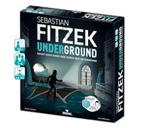 moses- Fitzek Underground, 3D-Thriller-Spiel für Escape-Game Fans Juego de Mesa cooperativo de Marco Teubner con Varios Niveles de dificultad a Partir de 12 años, Color Negro (90179)