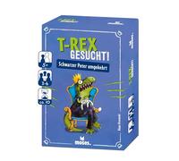 Moses. T-Rex - Juego de Cartas para niños a Partir de 6 años, Color Negro Peter Mal Anders, 3 - 6 Jugadores, Aprox. 10 Minutos de Tiempo de Juego, con Figura Coleccionable