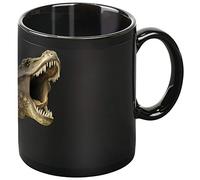 Moses. Taza mágica con Foto de Dinosaurio, Taza con Cambio de Color, de cerámica, en Negro, 8 x 11 x 9.5 cm