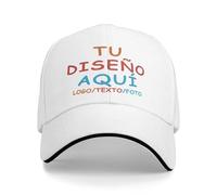 MOSGDBV Gorra Personalizadas al por Mayor para Hombres, Gorras Personalizable, Gorra Beisbol Personalizada con tu Foto, Texto, Logo y diseño Personalizado