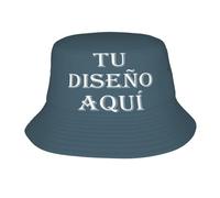 MOSGDBV Gorros Personalizada Gorro Pescador Personalizado,Sombrero de Sol Hombre Verano, Gorro de Pesca Personalizado con Logo o Texto - Regalo Divertido Explorador para Viajes y Outdoor