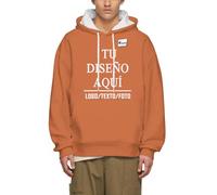 MOSGDBV Sudadera Unisex Personalizada - Agrega Tu Texto/Imagen/Foto Logo Y DiseñA Tu Propia Sudadera O Sudaderas. Personalizado Hoodie con Capucha Divertida, Ideal para Hombres XL