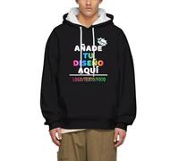 MOSGDBV Sudadera Unisex Personalizada - Agrega Tu Texto, Imagen, Foto O Logo Y DiseñA Tu Propia Sudadera O Hoodie. Hoodie con Capucha Divertido Y Personalizado, Ideal para Hombres S