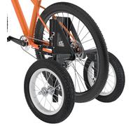 MOSHAY Ruedas de entrenamiento ajustables de aleación de aluminio para adultos, para bicicleta de 24 a 29 pulgadas (24-29)