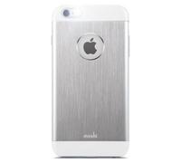 Moshi Funda para iPhone 6 Plus/6S Plus iGLAZE ARMOUR de aluminio, Plata