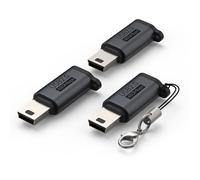 MOSHOU Adaptador mini USB para calculadoras gráficas TI-84 Plus CE, serie TI-84 Plus, convertidor USB C a mini USB para carga y sincronización de datos, compatible con GoPro Hero 3+, cámaras de