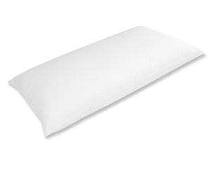 Moshy Almohada Nova de Fibra Virgen Fibertex, Firmeza Media, Funda de Microfibra Suave (135 cm)