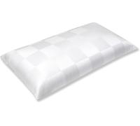 Moshy Almohada Viscoelástica Dolce, Funda de Satén 300 Hilos 100% Algodón, Suavidad Máxima, Firmeza Baja (90 cm)