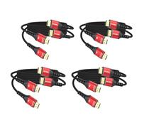 MOSIMLI Cable HDMI 8K de 3 pies, cable HDMI 2.1 de 48 Gbps para compacto, trenzado de aluminio rojo, compatible con 4K @120Hz, 8K @60Hz, HDR10+, eARC, para TV, monitor, laptop, interruptor HDMI