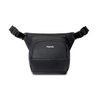 MOSISO Bolsa Cámara, Bolsa Cámara Sling para Fotógrafos, Doble Capas Camera Bolsas Hombro para DSLR/SLR/Cámaras sin Espejo, Impermeable Crossbody Acolchado Camera Monedero para Canon/Nikon/Sony, Negro
