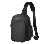 MOSISO Bolso Bandolera Cámara, DSLR/SLR/Sin Espejo Estuche para Cámara con Rain Cover, Resistente a los Golpes Mochila para Cámara Fotográfica con Soporte Trípode Compatible con Canon/Sony/Fuji,Negro