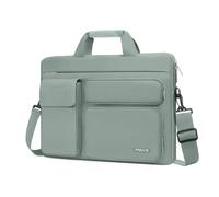 MOSISO Bolso Bandolera Portátil, Maletín con 2 Bolsillos Elevados&1 Solapa