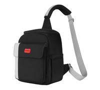 MOSISO Bolso Cámara Bandolera Pequeña Bandolera para Cámaras DSLR/SLR/Sin Espejo, Estuche Acolchado para Cámara con Bolsillo Frontal Solapa&Rain Cover, Bolso Fotografía para Canon/Nikon/Sony, Negro