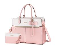 MOSISO Bolso Tote Laptop para Mujer,Bolso Trabajo Impermeable 15,6 Pulgadas