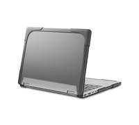 MOSISO Funda Compatible con HP Envy 2 en 1 2K Laptop 14 Pulgadas con Pantalla Táctil 2024 Modelo X360, Esquina Protectora Resistente Parachoques Resistente a los Choques Carcasa Dura Cubierta,Gris