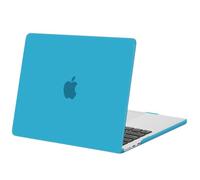 MOSISO Funda Compatible con MacBook Air 13,6 Pulgadas M5 M4 M3 M2 2026 | 2025-2022 A3449 A3240 A3113 A2681, Protectora Carcasa Plástico Funda para MacBook Air 13 Pulgadas,Agua Azul