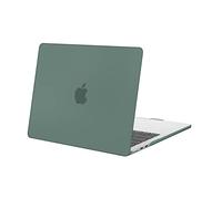 MOSISO Funda Compatible con MacBook Air 13,6 Pulgadas M5 M4 M3 M2 A3449 A3240 A3113 A2681, Protectora Carcasa Plástico Funda para MacBook Air 13 Pulgadas 2026 2025-2022 Release, Verde Esmeralda