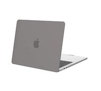 MOSISO Funda Compatible con MacBook Air 13,6 Pulgadas M5 M4 M3 M2 A3449 A3240 A3113 A2681, Protectora Carcasa Plástico Funda para MacBook Air 13 Pulgadas 2026 2025-2022 Release, Gris