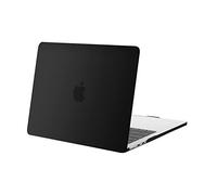 MOSISO Funda Compatible con MacBook Air 13,6 Pulgadas M5 M4 M3 M2 A3449 A3240 A3113 A2681, Protectora Carcasa Plástico Funda para MacBook Air 13 Pulgadas 2026 2025-2022 Release, Negro