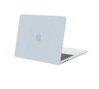 MOSISO Funda Compatible con MacBook Air 13,6 Pulgadas M5 M4 M3 M2 A3449 A3240 A3113 A2681, Protectora Carcasa Plástico Funda para MacBook Air 13 Pulgadas 2026 2025-2022 Release, Bebe Azul