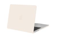 MOSISO Funda Compatible con MacBook Air 13,6 Pulgadas M5 M4 M3 M2 A3449 A3240 A3113 A2681, Protectora Carcasa Plástico Funda para MacBook Air 13 Pulgadas 2026 2025-2022 Release, Beige