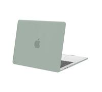 MOSISO Funda Compatible con MacBook Air 13,6 Pulgadas M5 M4 M3 M2 A3449 A3240 A3113 A2681, Protectora Carcasa Plástico Funda para MacBook Air 13 Pulgadas 2026 2025-2022 Release, Verde Antiguo