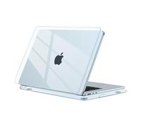 MOSISO Funda Compatible con MacBook Air 15 Pulgadas 2025 2024 2023 Release M4 A3241 M3 A3114 M2 A2941 con Touch ID, Surpass Natural Beauty Carcasa Dura Plástico Protectora,Azul Celeste