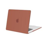 MOSISO Funda Compatible con MacBook Air 15 Pulgadas 2025 2024 2023 Release M4 M3 M2 A3241 A3114 A2941 con Pantalla Retina Líquida y Touch ID, Carcasa Protectora Plástico Duro, Rojo Granate