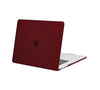 MOSISO Funda Compatible con MacBook Air 15 Pulgadas 2025 2024 2023 Release M4 M3 M2 A3241 A3114 A2941 con Pantalla Retina Líquida y Touch ID, Carcasa Protectora Plástico Duro, Borgoña