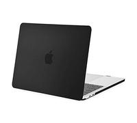 MOSISO Funda Compatible con MacBook Pro 13 2025 2024 2023 2022-2016 M2 M1 A2338 A2289 A2251 A2159 A1989 A1706 A1708,Ultra Delgado Carcasa Rígida Protector de Plástico Cubierta,Negro