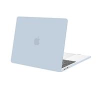 MOSISO Funda Compatible con MacBook Pro 13 2026 2025 2024 2023-2016 M2 M1 A2338 A2289 A2251 A2159 A1989 A1706 A1708,Ultra Delgado Carcasa Rígida Protector de Plástico Cubierta,Bebe Azul