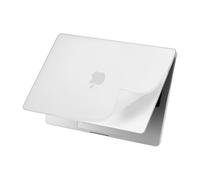 MOSISO Funda Compatible con MacBook Pro 14 Pulgadas 2024 2023-2021 Release M3 A2918 A2992 M2 A2779 M1 A2442, Shockproof Anti-Fingerprint Resistente Arañazos PP Mate Protector Suave Tapa,Translúcido