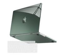 MOSISO Funda Compatible con MacBook Pro 14 Pulgadas 2025-2021 M5 M4 M3 M2 M1 A3434 A3112 A3185 A3401 A2918 A2992 A2779 A2442, Surpass Natural Beauty Carcasa Plástico&Teclado Tapa,Verde Esmeralda