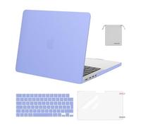 MOSISO Funda Compatible con MacBook Pro 14 Pulgadas 2025-2021 M5 M4 M3 M2 M1 Pro MAX A3434 A3112 A3185 A3401 A2918 A2992 A2779 A2442 Carcasa&Teclado Tapa&Protector Pantalla&Bolsa,Azul Serenidad