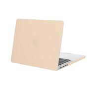 MOSISO Funda Compatible con MacBook Pro 14 Pulgadas 2026 2025-2021 M5 M4 M3 M2 M1 A3426 A3427 A3434 A3112 A3185 A3401 A2918 A2992 A2779 A2442, Protectora Plástico Carcasa Dura,Albaricoque
