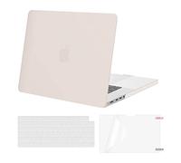 MOSISO Funda Compatible con MacBook Pro 16 2024 2023-2021 M3 A2991 M2 A2780 A2485 M1 Pro MAX Chip Líquido Retina Touch ID, Plástico Carcasa Rígida&Teclado Protector&Pantalla Protector,Gris Roca