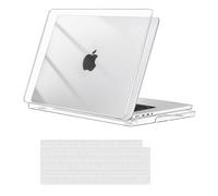 MOSISO Funda Compatible con MacBook Pro 16 Pulgadas M5 M4 M3 M2 M1 2026 2025-2021 A3429 A3428 A3403 A3186 A2991 A2780 A2485, Plástico Carcasa Dura y Cubierta Teclado, Crystal Claro