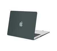 MOSISO Funda Dura Compatible con MacBook Air 13 Pulgadas (A1369 / A1466, Versión 2010-2017), Ultra Delgado Carcasa Rígida Protector de Plástico Cubierta, Verde Medianoche