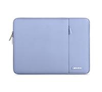 MOSISO Funda Portátil 13,3 Pulgadas, 13-13,3 Pulgadas Laptop Bolsa Compatible con MacBook MacBook Air/Pro 13 / Pro 14,HP DELL, Bolsa Vertical Poliéster Ordenador con Bolsillo,Azul Cerúleo