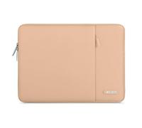 MOSISO Funda Portátil 13,3 Pulgadas, 13-13,3 Pulgadas Laptop Bolsa Compatible con MacBook MacBook Air/Pro 13 / Pro 14,HP DELL, Bolsa Vertical Poliéster Ordenador con Bolsillo,Naranja Pastel