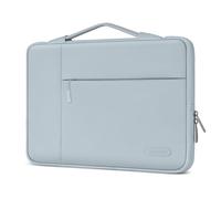 MOSISO Funda Portátil 13,3 Pulgadas, Compatible con MacBook Air 13/Pro 13 | /Pro 14, HP Dell ASUS Lenovo Notebook, Blandas Protectora Multifuncional Bolsa,Azul Bebé