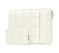 MOSISO Funda Portátil 15-16 Pulgadas, 15,6 Pulgadas Laptop Bolsa | Compatible con MacBook Pro 16 M5 M4-M1 Acer,Bolsa Acolchada Twelve Square con Bolsillo Vertical&Pequeño Maletín,Arena
