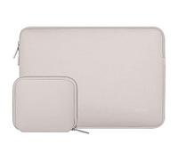 MOSISO Funda Portátil 15 Pulgadas, Compatible con MacBook Air 15 M4 A3241 M3 A3114 M2 A2941 2025 2024 2023, DELL XPS 15, Funda Blanda de Neopreno con Bolsa Pequeña,Gris Roca