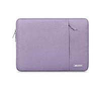 MOSISO Funda Portátil 16 Pulgadas, 15-15,6 Pulgadas Laptop Bolsa | Compatible conMacBook Pro 16 M5 M4-M1/HP Acer DELL Lenovo, Bolsa Vertical Poliéster Ordenador con Bolsillo,Púrpura