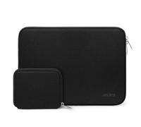 MOSISO Funda Portátil 17,3 Pulgadas, 17-17,3 Pulgadas Compatible con DELL XPS/HP Pavilion/Ideapad/Acer/Alienware/HP Notebook, Funda Blanda de Neopreno con Bolsa Pequeña, Negro