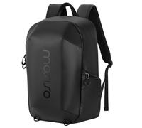 MOSISO Mochila Cámara, Apertura Completa para DSLR/SLR/sin Espejo Mochila Fotografía, Bolso Impermeable Cámara con Soporte Trípode&Compartimento Portátil&Rain Cover Compatible con Canon/Nikon,Negro
