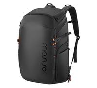 MOSISO Mochila Cámara, Bolsa Cámara DSLR/SLR/Sin Espejo Estuche Rígido Impermeable con Soporte Trípode&15-16 Pulgadas Compartimento Portátil&Funda Impermeable Compatible con Canon/Nikon/Sony,Negro