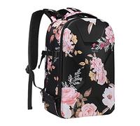 MOSISO Mochila Cámara,DSLR/SLR/Bolso para Fotográfica sin Espejo Peonía Funda Rígido Impermeable con Soporte Trípode&Compartimento Portátil Compatible con Canon/Nikon/Sony/dji Mavic Drone, Negro