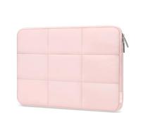 MOSISO Puffy Funda para Portátil 15-15,6 Pulgadas, Compatible con MacBook Pro 16, HP, DELL, Lenovo, ASUS Notebook, Funda Rectangular Acolchada para Portátil, Funda Laptop para Mujer,Rosa